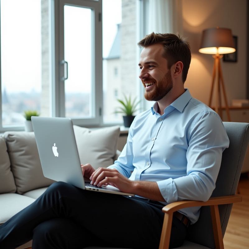 Arzt Steffen im Video Call